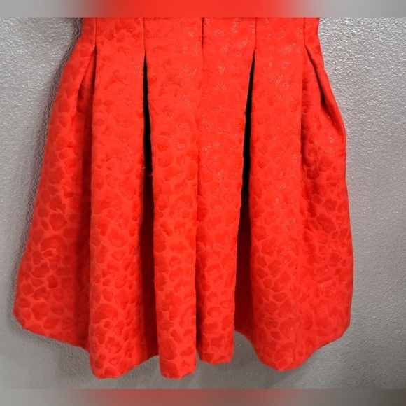 NWT Maje Designer Rouge Jaquard  Skirt Dress  Size 3 (XS) - Picture 8 of 11